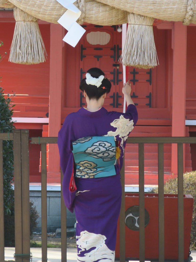Kimono Wearing Lesson | ネコノテ堂｜NEKONOTE Handmade Shop